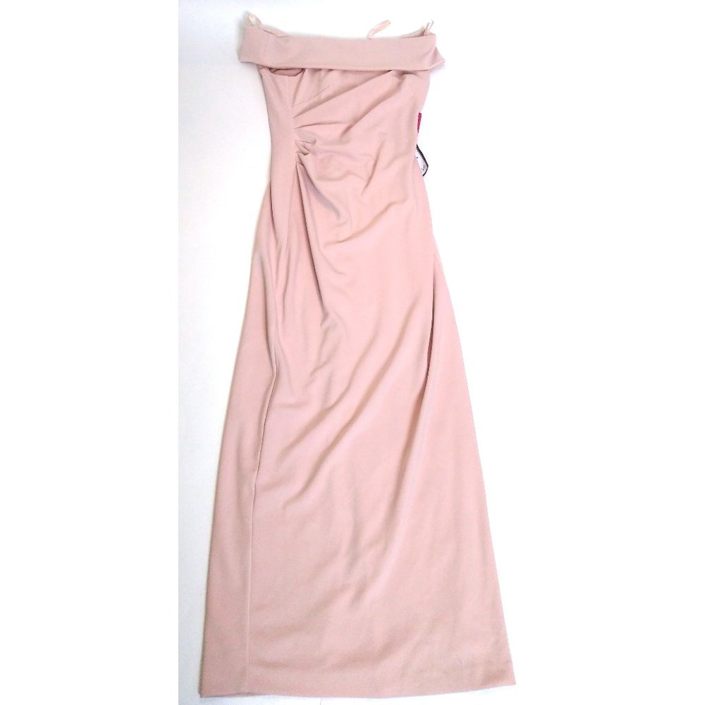 Vince Camuto Off-the-shoulder Ruched Gown 8